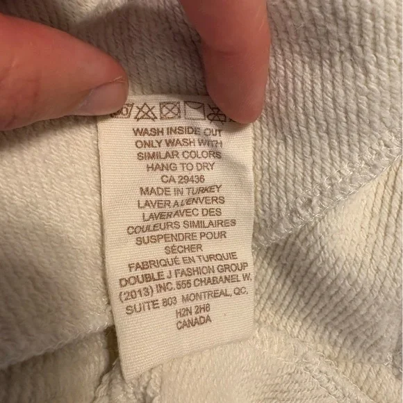 Wanakome Blue and Orange Cowl Neck Hoodie Size Medium - Picture 9 of 9